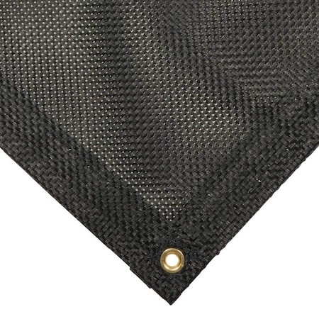 Gemplers Mesh Tarp, 3, Black, Vinyl-Coated Polyester MBT-22-04-0608